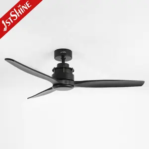 1stshine Ceiling Fan Energy Efficient High Airflow Remote Ceiling Fan With Wood Blades