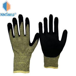 NMSHIELD 凯夫拉电弧防护手套，带氯丁橡胶涂层，ANSI CUT A4 电弧防护等级2，灵活设计，可定制 - Product Image 4