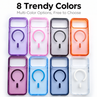 Funda para Teléfono con Botón de Control AI para iPhone 18 17 Pro Max, Parte Trasera de PC Esmerilada, Marco de TPU, Antiamarilleo, Antigolpes, Venta al por Mayor OEM