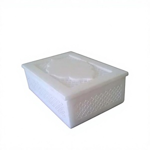 Look moderne cher Collection Unique meilleur produit boîte d'incrustation de marbre blanc pur avec nacre pour l'article de stockage de bijoux - Product Image 1