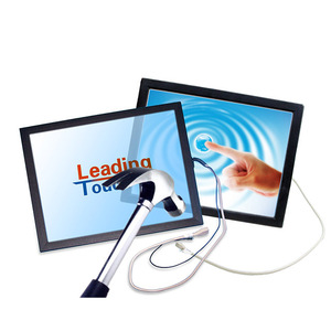 Máy Atm Y Tế Kiosk Chống Phá Hoại Màn Hình Cảm Ứng Leadingtouch Giá Rẻ 8 Inch SAW Màn Hình Cảm Ứng Panel - Product Image 1