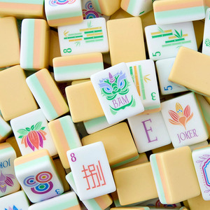 Juego de Mahjong Acrílico de 4 Capas, Estilo Americano, para Viaje, con Fichas Artísticas, Tamaño y Color Personalizados, Duradero, Portátil y Ecológico - Product Image 6