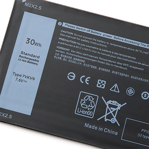 Wholesale 7VKV9 30Wh Laptop <b>Battery</b> Replacement for Dell XPS12 9250 Latitude12 7275 9TV5X 09TV5X 0V55D0 V55D0 Notebook <b>Battery</b> - Product Image 2