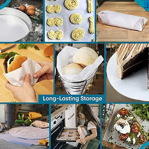 Chất lượng cao tùy chỉnh Silicone Giấy nướng giấy hai mặt không tráng cho thịt nướng Sushi sữa thạch - Product Image 5