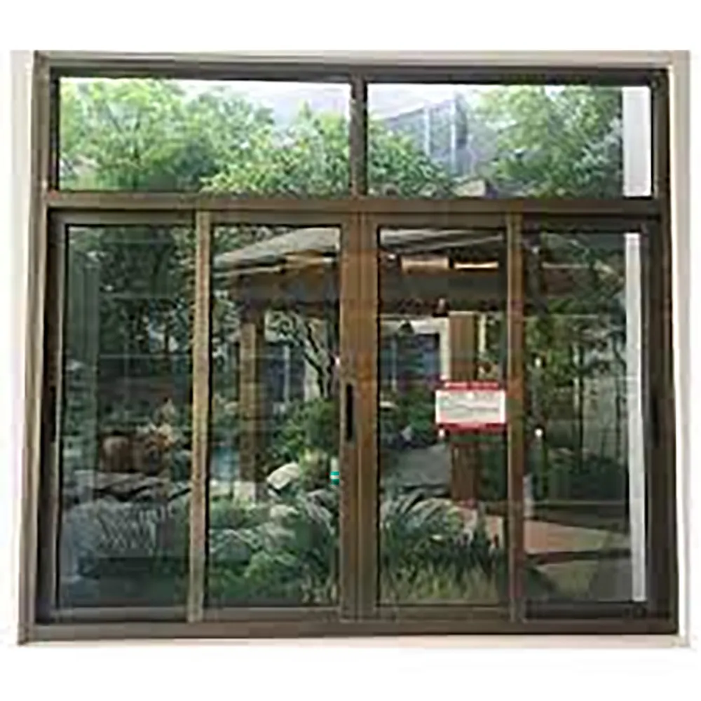 Gaoming High Quality Three Panel Sliding Window and Door Customized Balcony Sliding Window Frame