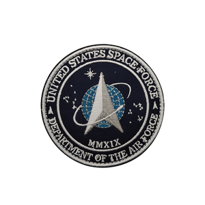 Patch d'Applique Décoratif Tactique Brodé en Fil de 3 Pouces de Diamètre, <span class=keywords><strong>Force</strong></span> Spatiale des États-Unis - Product Image 6