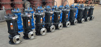 Pompe submersible pour eaux usées en acier inoxydable anti-colmatage, haute pression, grand débit, pour le drainage des eaux usées industrielles et municipales