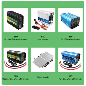 BEU500Lバッテリー充電器ソーラー付き12Vおよび500W1000Wパワーインバーター