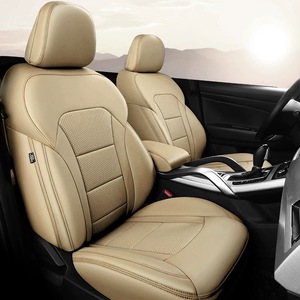 Fundas de Asiento de Coche Personalizadas de Cuero Originales para Audi, Diseño de Cojín Personalizado para las Cuatro Estaciones, Cinco Asientos Completos - Product Image 4