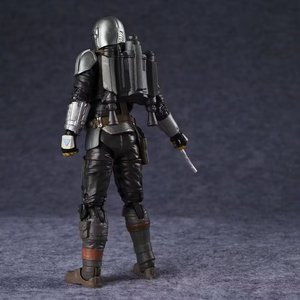 Figura de acción militar en miniatura de las Fuerzas Especiales de The Mandalorian, Dark Trooper de Marvel The Black Series, con armas - Product Image 4