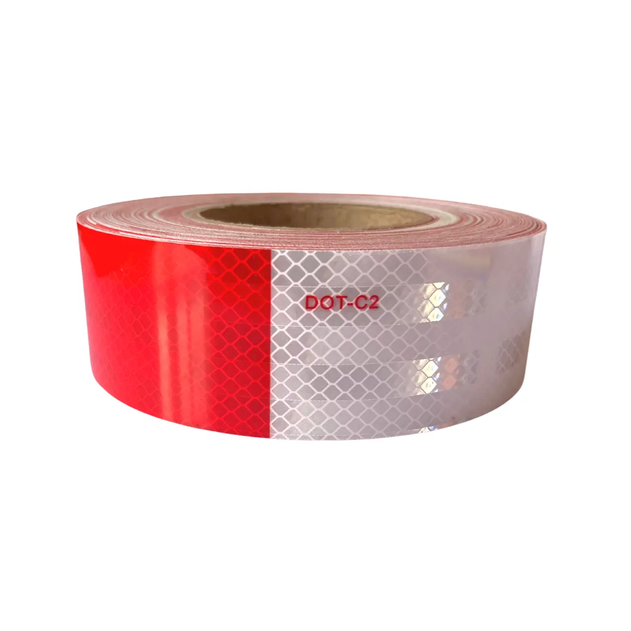 Diamond Grade DOT-C2 Conspicuity Custom White Red Reflective Tape For Trailers Truck