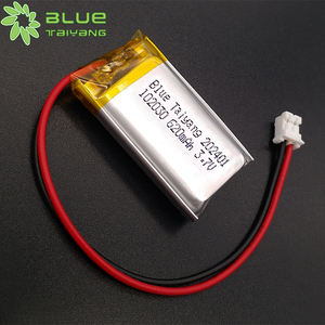 102030 recargable batrai 3,7 V 620mAh 2.22wh 3,7 V li-po litio 600mAh batería reloj inteligente - Product Image 2