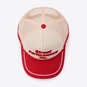 Casquette de camping à 5 panneaux en maille avec logo personnalisé imprimé en sérigraphie, streetwear Y2K unisexe, réglable, quatre saisons, décontractée - Product Image 6