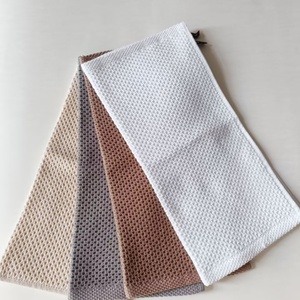 Lo strofinaccio a <span class=keywords><strong>nido</strong></span> <span class=keywords><strong>d</strong></span>'<span class=keywords><strong>ape</strong></span> del modello del tessuto normale del cotone per la cucina è eccellente nell'assorbimento di acqua - Product Image 4