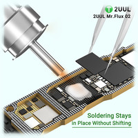 2UUL SC16 Mr.Flux 02 Minyak Solder Bebas Asam Bebas Halogen Alat Perbaikan Pengelasan Chip PCB BGA CPU Khusus