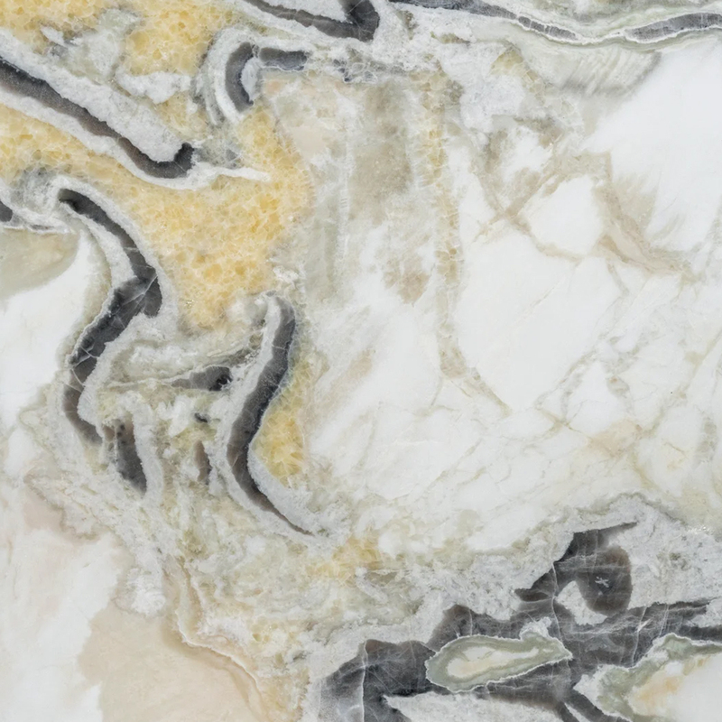 Polished Arabescato White Marble Slab Natural