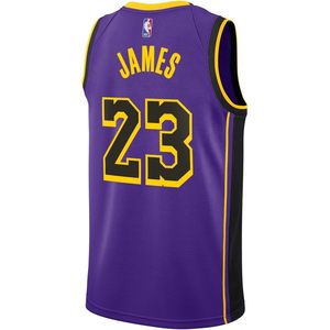 Maillot de basket-ball pour jeunes des Lakers de Los Angeles, édition Statement, violet, 23 James, vêtements de basket-ball anti-humidité - Product Image 3