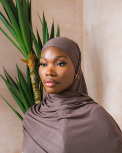 Hijab de Jersey de algodón sedoso de peso medio de color personalizado 2025 pañuelo étnico Popular para la vida diaria - Product Image 1