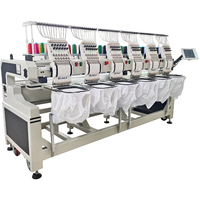 Máquina de Bordar Tajima Modelo Monograma de 6/8 Cabezas, Dahao A18, Servo Computarizada, Multiagujas, Nueva, para Uso Doméstico