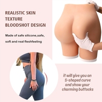 Culotte rembourrée en silicone réaliste pour fesses et hanches, idéale pour le travestissement, les drag queens et le cosplay