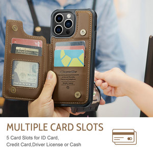 <span class=keywords><strong>Caseme</strong></span> ดั้งเดิมสำหรับ <span class=keywords><strong>iPhone</strong></span> 15 PRO MAX 14 13 <span class=keywords><strong>12</strong></span> 11เคสด้านหลังเป็นหนังพร้อมที่ใส่บัตรเคสขาตั้งสำหรับ <span class=keywords><strong>iPhone</strong></span> 15 14 - Product Image 3