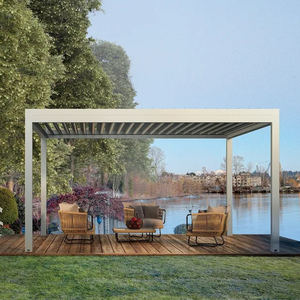 Bioclimatic Système <span class=keywords><strong>de</strong></span> toit en aluminium pour l'extérieur Pergola électrique <span class=keywords><strong>3X4</strong></span> Cadre enduit <span class=keywords><strong>de</strong></span> poudre <span class=keywords><strong>Abri</strong></span> <span class=keywords><strong>de</strong></span> <span class=keywords><strong>jardin</strong></span> Louvre Écran <span class=keywords><strong>de</strong></span> cour - Product Image 4