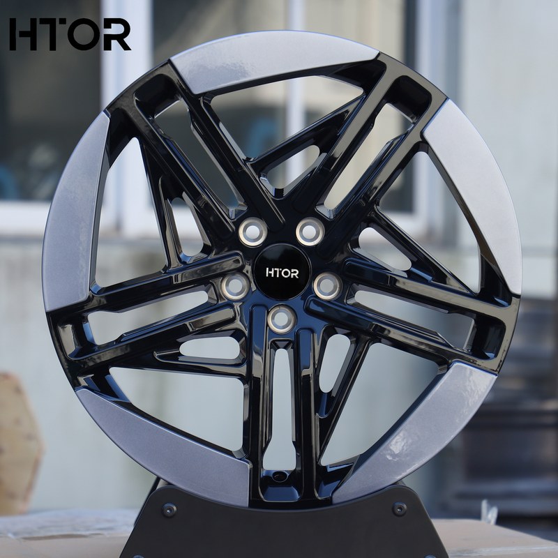 HTOR Forged Wheels Gloss Black Machine