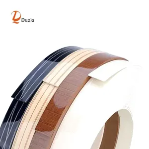 Duzia 0.4Mm- 2Mm Thickness Pvc Decorative Plastic Desk Wood Furniture Edge Banding Trim Tape For Cabinet