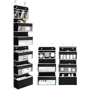 New <b>Storage</b> Organization <b>Wall</b> Mount Over the Door Clear Window Hanging Pocket Organizer - Product Image 1