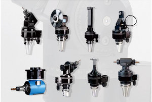 Tête d'angle de fraisage à 90 degrés BT30/BT40/BT50 ER16/ER20/ER25/ER32 en acier pour centre d'usinage - Product Image 2