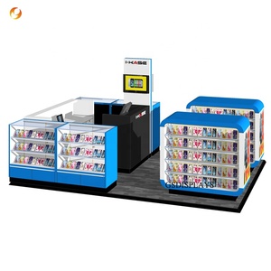 Kiosco de Accesorios para Teléfonos en Centro Comercial, Mostrador de Exhibición de Fundas para Teléfonos Móviles en Venta - Product Image 5