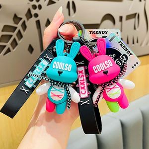 Porte-clés 3D promotionnel en PVC, motif dessin animé mignon, idéal comme souvenir ou cadeau tendance - Product Image 1