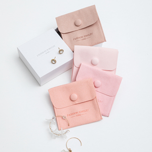 Custom Printed Microfiber <b>Gift</b> Necklace Jewelry Package Set for Jewelry Package Box and Pouch - Product Image 4
