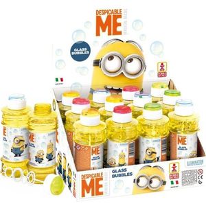 Soluzione per bolle di sapone Despicable Me Glass Bubbles 300ml Minions per bambini - Product Image 1