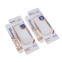 Set de dentifrice doré personnalisable Boîte à tarte aux œufs en carton d'aluminium Fenêtre transparente Laminage mat Emballage de cuisson Papier de logo