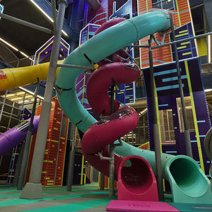 For Cheer Amusement 6000 Sqm Indoor <strong>Playground</strong> Tailored Kids' Big Play Area With <strong>Slides</strong> Ball Pool Trampoline Park - Product Image 3