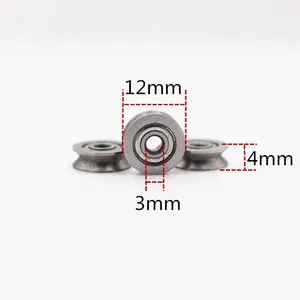 3-12-4mm small ball bearing 623ZZ 623Z 623 chrome steel miniature deep V623 bearing V groove bearing