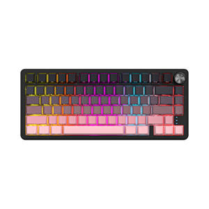 Zifriend RX75 Russian Mechanical Wireless Three-Mode Customizable Gaming <b>Keyboard</b> with Side Engraving - Product Image 5