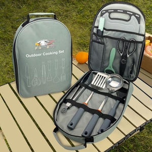 Vente chaude Équipement De Camping Silicone Ustensiles De <span class=keywords><strong>Cuisine</strong></span> Portable Camping <span class=keywords><strong>Cuisine</strong></span> Outils <span class=keywords><strong>Randonnée</strong></span> Accessoires Organisateur Ustensiles De <span class=keywords><strong>Cuisine</strong></span> <span class=keywords><strong>Kit</strong></span> - Product Image 3
