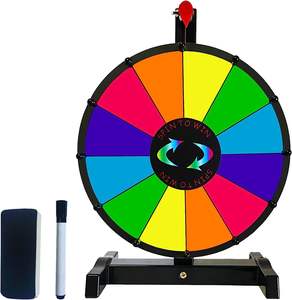 Producto de Stock publicidad interior mesa de suerte girar Premio rueda para evento de promoción - Product Image 5