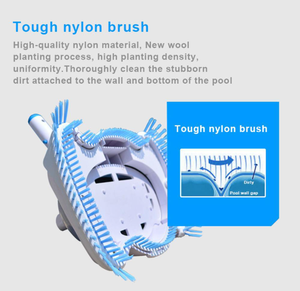 Tête d'<span class=keywords><strong>aspirateur</strong></span> de <span class=keywords><strong>piscine</strong></span> réglable, nettoyeur de <span class=keywords><strong>piscine</strong></span> à poils en nylon pour l'élimination de la saleté du fond de la <span class=keywords><strong>piscine</strong></span> - Product Image 5
