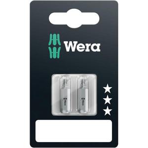 WERA - 05073308001 embouts Pozidriv (2 pièces) (emballage libre-service)-EAN 4013288029096 INSERTS POUR EMBOUTS DE VISSAGE - Product Image 1