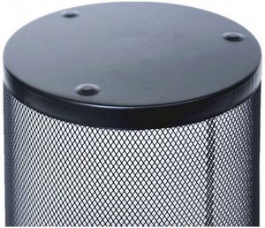 Metal <b>Mesh</b> Office Round Wastebasket - Product Image 5