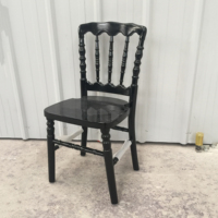 Vente chaude Hôtel Fête De Mariage Événement Siège Enfant En Plein Air Bébé Rose Bois Napoléon Chaise Pour Enfants
