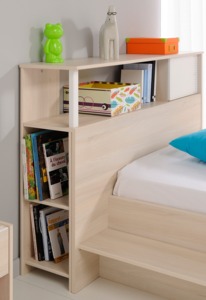 Ensemble de meubles en bois pour chambre d'enfant sur mesure en gros <span class=keywords><strong>avec</strong></span> armoire, <span class=keywords><strong>lit</strong></span>, étagère, table de chevet et <span class=keywords><strong>bureau</strong></span> - Product Image 4