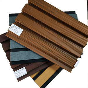 Panneaux muraux extérieurs WPC minimalistes, finition unie, revêtement extérieur pour les murs extérieurs des galeries d'art modernes - Product Image 6