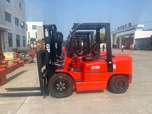 Carretilla elevadora diésel de <span class=keywords><strong>3</strong></span>,<span class=keywords><strong>5</strong></span> toneladas con mástil de <span class=keywords><strong>3</strong></span> etapas de cambio lateral 4,<span class=keywords><strong>5</strong></span> metros de altura de elevación para industrias de restaurantes - Product Image 3