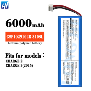 Venta de Fábrica OEM GSP1029102R Batería para Altavoz 310sl para <span class=keywords><strong>JBL</strong></span>-<span class=keywords><strong>CHARGE</strong></span> <span class=keywords><strong>2</strong></span> <span class=keywords><strong>Plus</strong></span> + 3.7V 6000mah P763098 210SL - Product Image 2