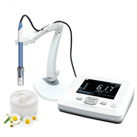 WEIAI Testeur de Qualité d'Eau Numérique de Laboratoire Cosmétique de Bureau Haute Précision 7-en-1 PH/ORP/TDS/EC/Temp/Sal/Rés/DO Mètre PH de Conductivité