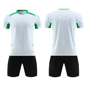 하이 퀄리티 사용자 정의 축구 저지 통기성 축구 셔츠 자수 로고 인쇄 디자인 자동 절단 브라질 팀 이름 - Product Image 3